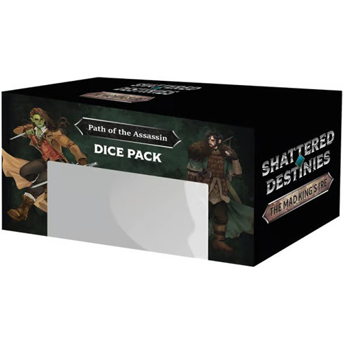 CVGMKISDAD The Mad King's Ire: Shattered Destinies Board Game: Assassin Dice Pack published by Converge Games