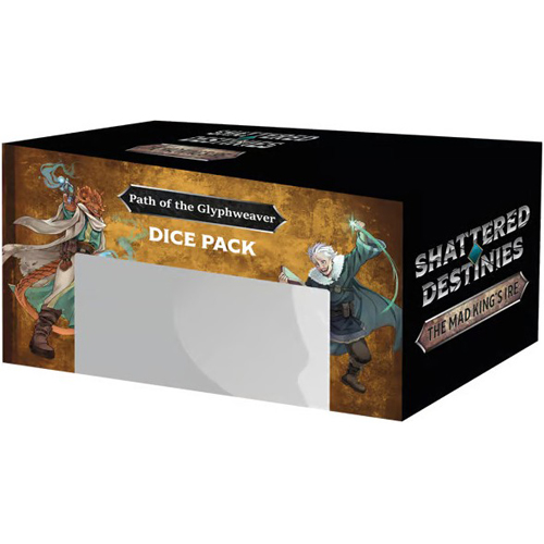 CVGMKISDGD The Mad King's Ire: Shattered Destinies Board Game: Glyphweaver Dice Pack published by Converge Games