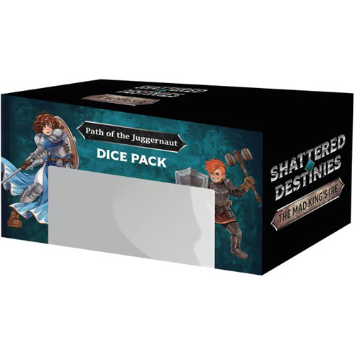 CVGMKISDJD The Mad King's Ire: Shattered Destinies Board Game: Juggernaut Dice Pack published by Converge Games