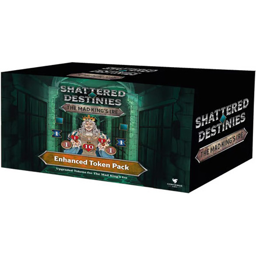 CVGMKISDTP The Mad King's Ire: Shattered Destinies Board Game: Enhanced Token Pack published by Converge Games