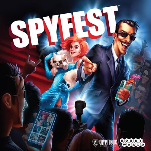 CZE28678 Spyfest Card Game published by Cryptozoic Entertainment