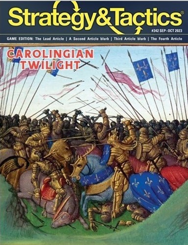 DCGST342 Strategy And Tactics Issue #342: Carolingian Twilight published by Decision Games