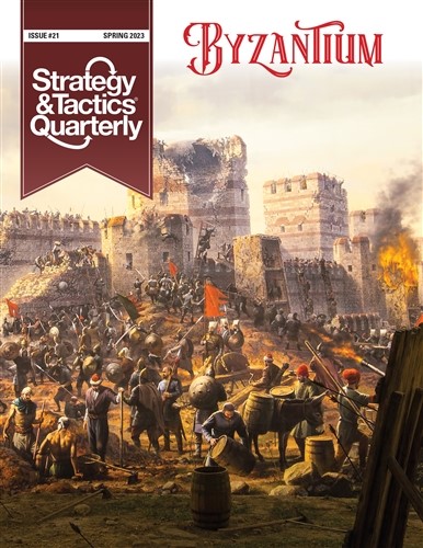 DCGSTQ21 Strategy And Tactics Quarterly 21: Byzantium published by Decision Games