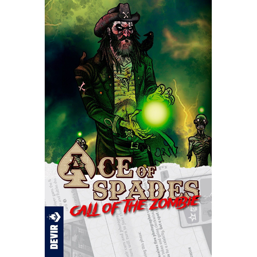 DEVBGASCZ Ace Of Spades Card Game: Call Of The Zombie Expansion published by Devir Games
