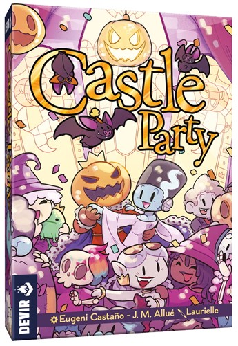 DEVBGCASTLE Castle Party Board Game published by Devir Games