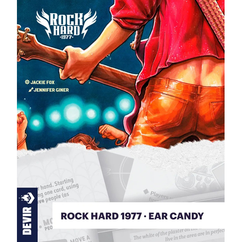 DEVBGRHEC Rock Hard 1977 Board Game: Ear Candy Expansion published by Devir Games