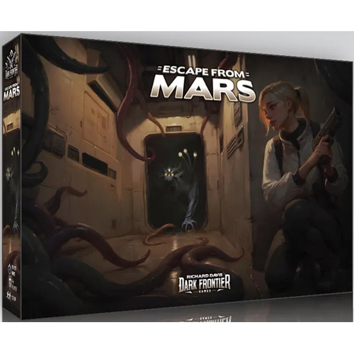 2!DFGBG0003 Escape From Mars Board Game published by Dark Frontier Games