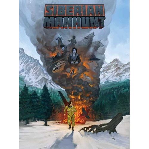 DGSMSTDENV1 Siberian Manhunt Board Game Standard Edition published by Dangerous Games