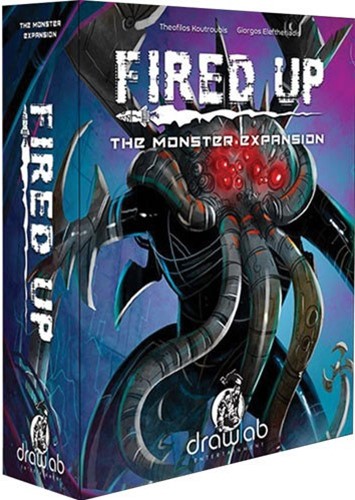 DLEFIRMON Fired Up Board Game: Monster Expansion published by Drawlab Entertainment