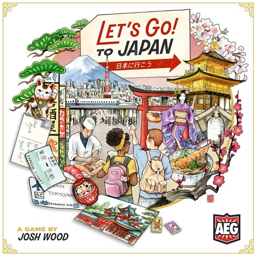 DMGAEG7116 Let's Go! To Japan Card Game (Damaged) published by Alderac Entertainment Group