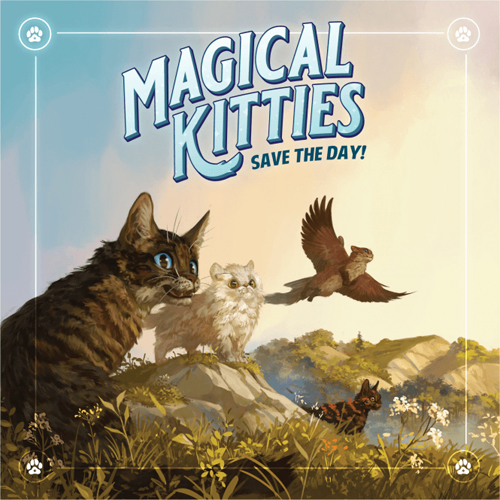 DMGAG3110 Magical Kitties Save The Day Roleplaying Game (Damaged) published by Atlas Games