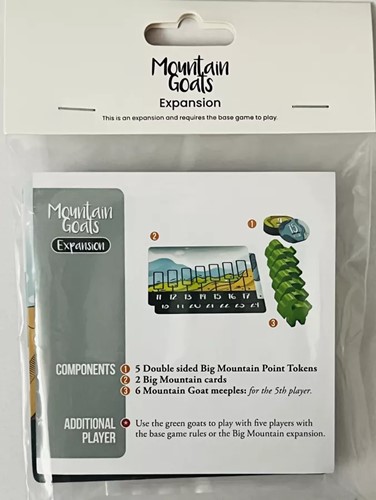 DMGALLGMEMGX Mountain Goats Board Game: Expansion Pack (Damaged) published by Allplay