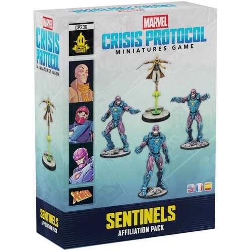 DMGAMGCP236 Marvel Crisis Protocol Miniatures Game: X-Men Sentinels Affiliation Pack (Damaged) published by Atomic Mass Games