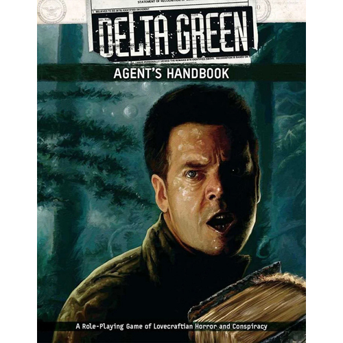 DMGAPU8107 Delta Green RPG: Agent's Handbook (Damaged) published by Arc Dream Publishing