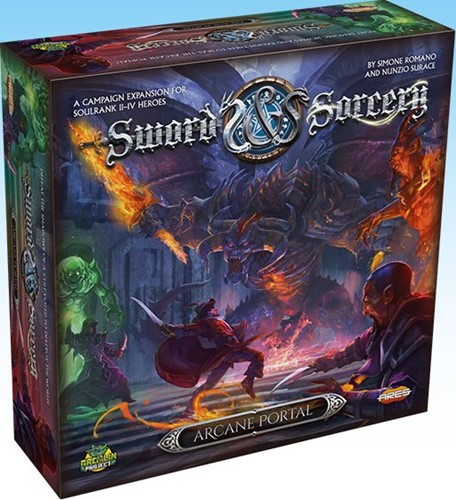 DMGAREGRPR102 Sword And Sorcery Board Game: Arcane Portal Expansion (Damaged) published by Ares Games