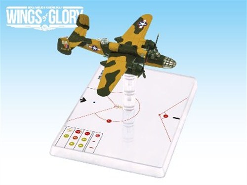DMGAREWGS302B Wings of Glory World War 2: B-25C Mitchell (Bauer) (Damaged) published by Ares Games