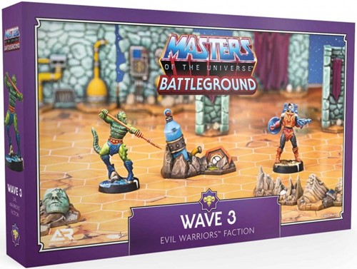 DMGARSMOTU0062 Masters Of The Universe Board Game: Wave 3 Evil Warriors Faction (Damaged) published by Archon Studio