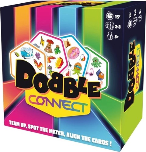 DMGASMDOB4C07EN Dobble Card Game: Connect (Damaged) published by Asmodee