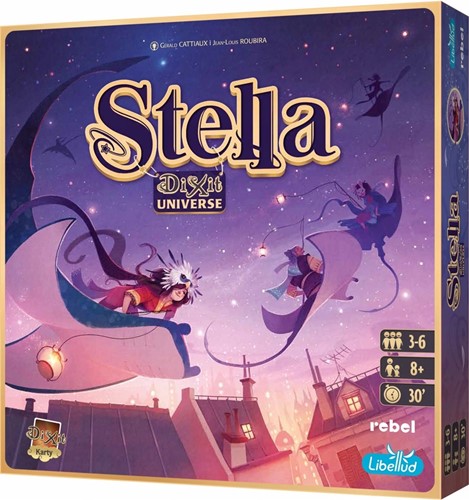 DMGASMLIBDIXSTEL01EN Stella Card Game: Dixit Universe (Damaged) published by Asmodee