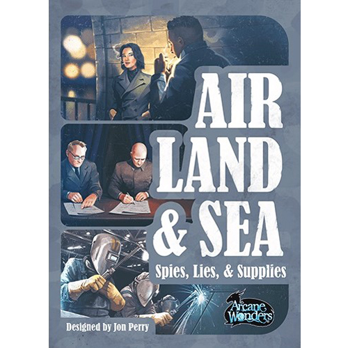 DMGAWGAW03ASX1 Air Land And Sea Card Game: Spies Lies And Supplies (Damaged) published by Arcane Wonders