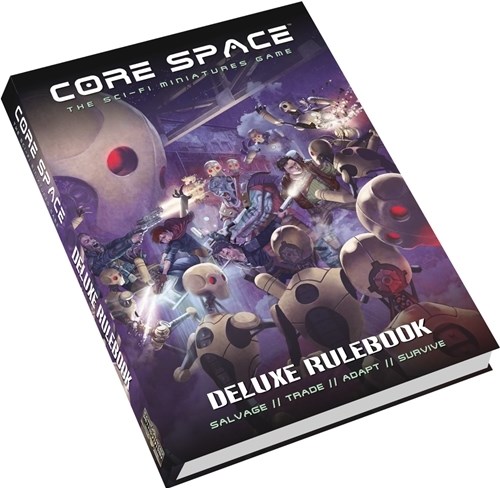 Core Space Board Game: Deluxe Rule Book (Damaged)