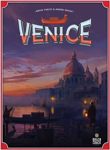 DMGBCGVEN001 Venice Board Game: 1st Edition (English) (Damaged) published by Brain Crack Games
