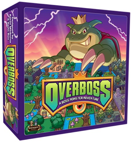 DMGBRW245 Overboss Board Game: A Boss Monster Adventure (Damaged) published by Brotherwise Games