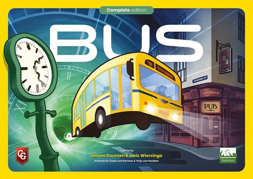 DMGCAPBUS02 Bus Board Game: Complete Edition (Damaged) published by Capstone Games