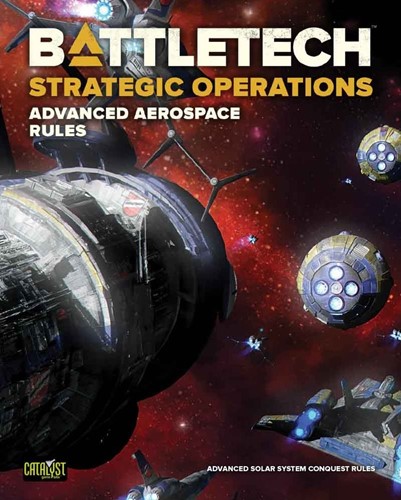 DMGCAT35004V Battletech: Strategic Ops Advanced Aerospace Rules (Damaged) published by Catalyst Game Labs