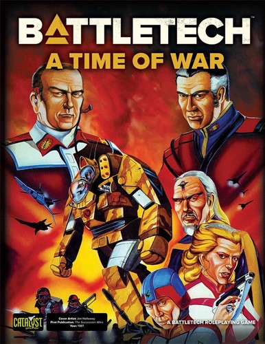 DMGCAT35005V BattleTech: A Time Of War RPG (Damaged) published by Catalyst Game Labs