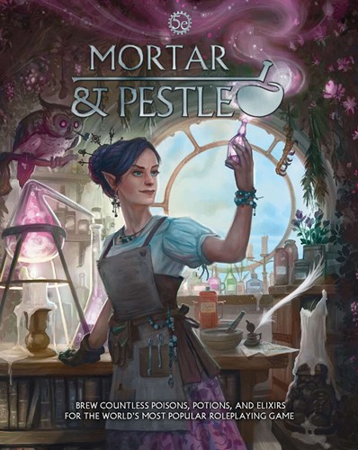 DMGCB70614 Dungeons And Dragons RPG: Mortar And Pestle (Damaged) published by Cubicle 7 Entertainment