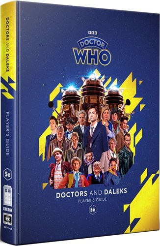 DMGCB71500 Dungeons And Dragons RPG: Doctors And Daleks Player Guide (Damaged) published by Cubicle 7 Entertainment