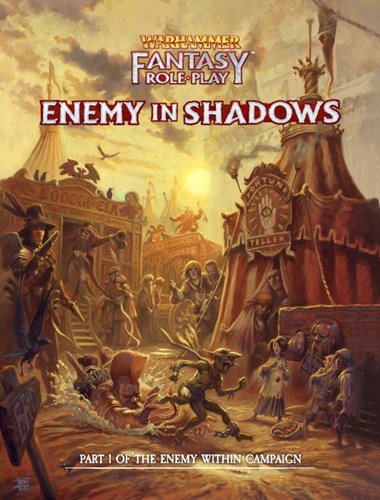 DMGCB72406 Warhammer Fantasy RPG: 4th Edition Enemy Within Campaign 1: Enemy In Shadows (Damaged) published by Cubicle 7 Entertainment