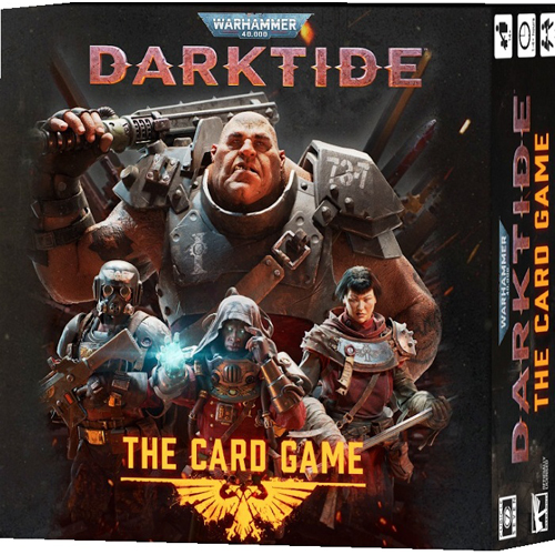 DMGCB72706 Warhammer 40,000 Darktide: The Card Game (Damaged) published by Cubicle 7 Entertainment