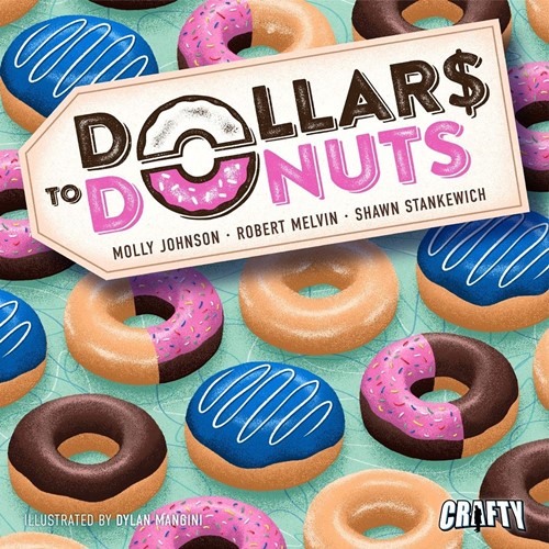 DMGCFG15004 Dollars To Donuts Board Game (Damaged) published by Crafty Games