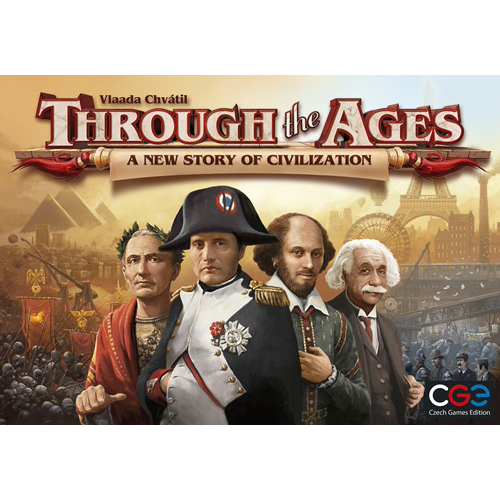 DMGCGE00032 Through The Ages Board Game: A New Story Of Civilization (Damaged) published by Czech Game Editions