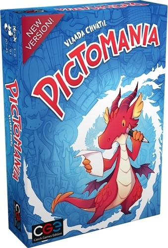 DMGCGE00047 Pictomania Card Game (Damaged) published by Czech Game Editions