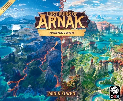 DMGCGE00130 Lost Ruins Of Arnak Board Game: Twisted Paths Expansion (Damaged) published by Czech Game Editions