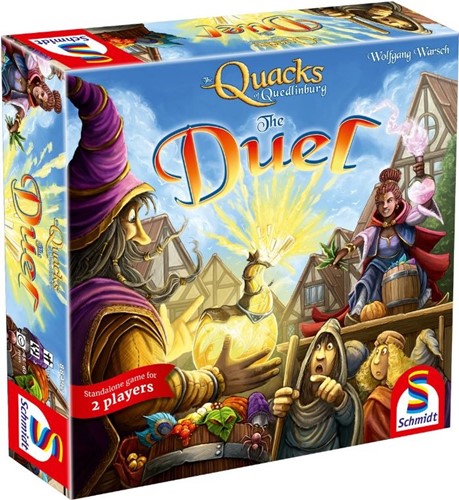 DMGCSGQUACKDUEL The Quacks of Quedlinburg Board Game: The Duel (Damaged) published by Schmidt-Spiele