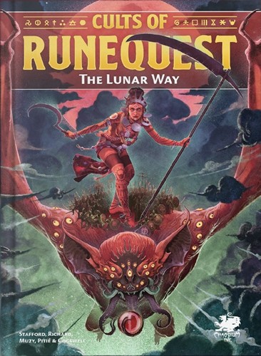 DMGCT4045H RuneQuest RPG: Cults Of RuneQuest: The Lunar Way (Damaged) published by Chaosium