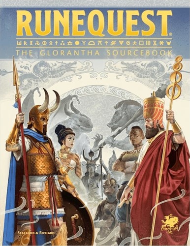 DMGCT4046H RuneQuest RPG: Glorantha Sourcebook (Damaged) published by Chaosium