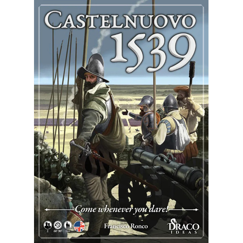 DMGDRACAS01 Castelnuovo 1539 Board Game (Damaged) published by Draco Ideas