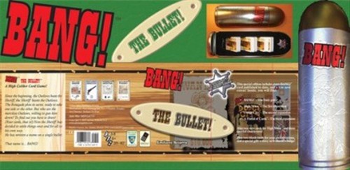 DMGDVG9021 Bang! The Bullet Card Game (Damaged) published by daVinci Editrice