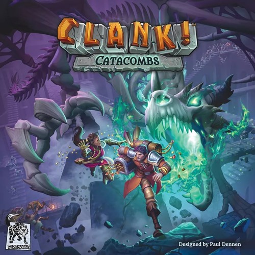 DMGDWD02006 Clank! Deck Building Adventure Board Game: Catacombs (Damaged) published by Direwolf Digital