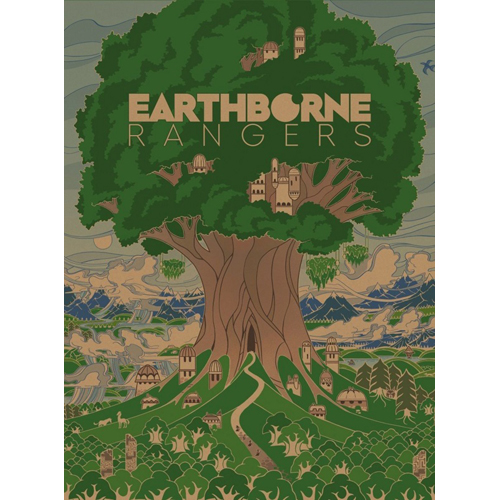 DMGEBR009 Earthborne Rangers Card Game: World Of Earthborne Rangers Hardback (Damaged) published by Earthborne Games