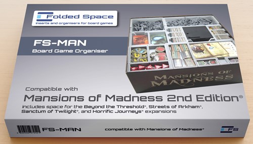 DMGFDSMAN Mansions Of Madness 2nd Edition Insert (Damaged) published by Folded Space