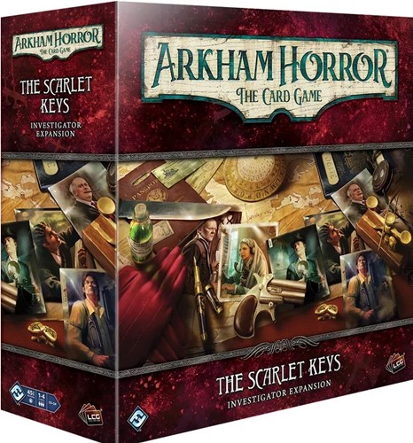 DMGFFGAHC69 Arkham Horror LCG: The Scarlet Keys Investigator Expansion (Damaged) published by Fantasy Flight Games