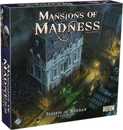 DMGFFGMAD25 Mansions Of Madness Board Game: Streets Of Arkham Expansion (Damaged) published by Fantasy Flight Games