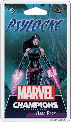 DMGFFGMC41 Marvel Champions LCG: Psylocke Hero Pack (Damaged) published by Fantasy Flight Games