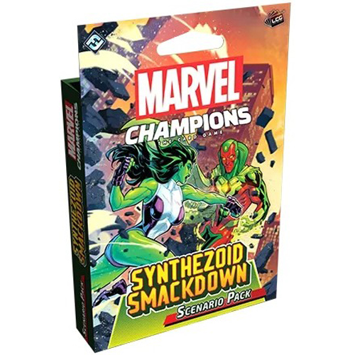 DMGFFGMC57 Marvel Champions LCG: Synthezoid Smackdown Scenario Pack (Damaged) published by Fantasy Flight Games